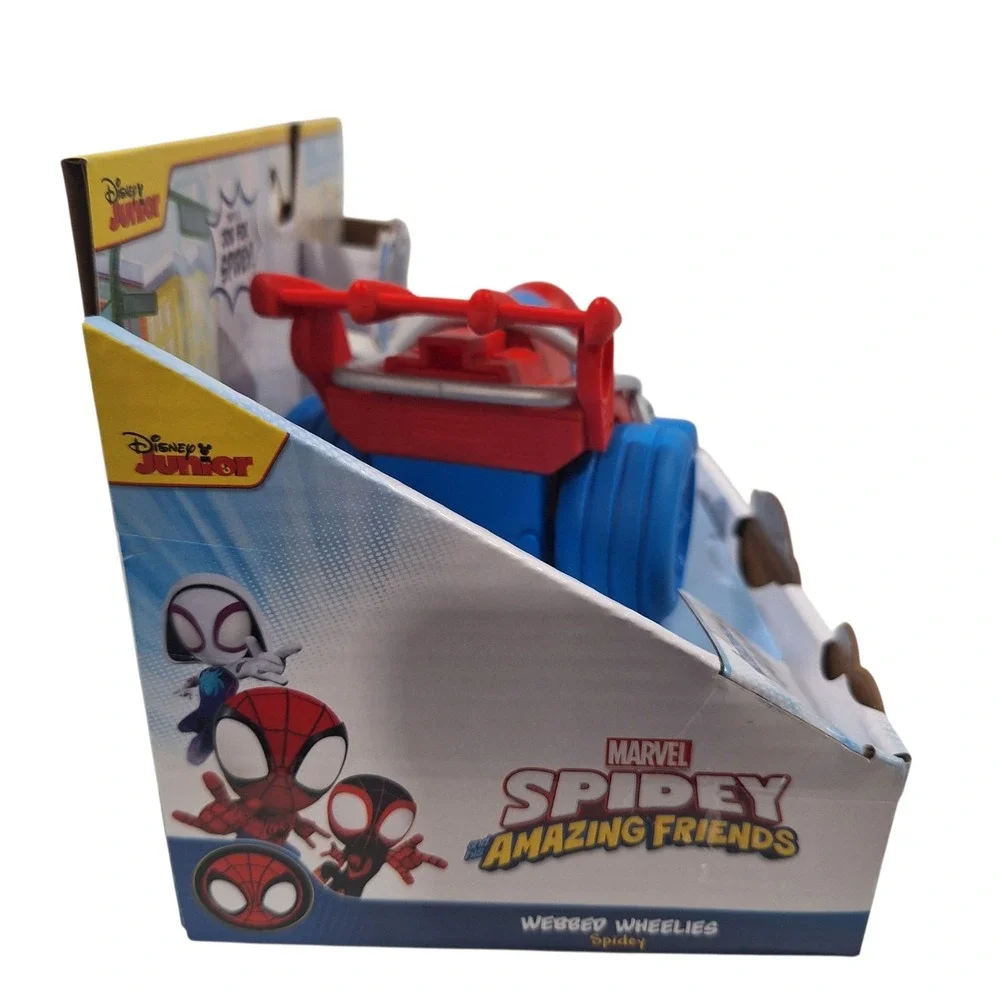 Marvel Spidey and His Amazing Friends Webbed‎ Wheelies  Spiderman Race Car NEW